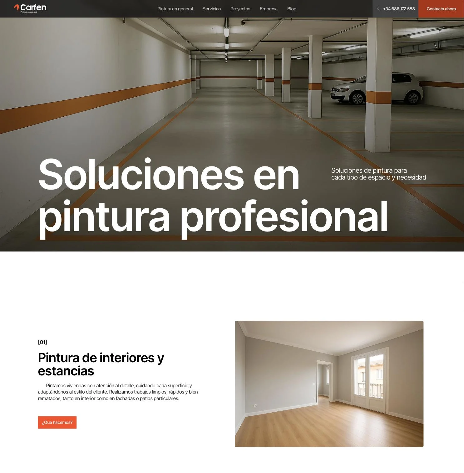 Carfen — Servicios