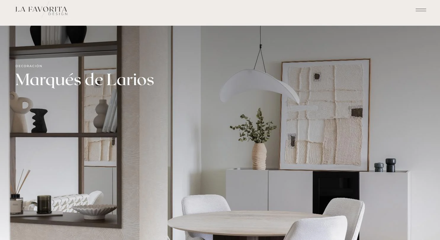 La Favorita Design — Proyecto