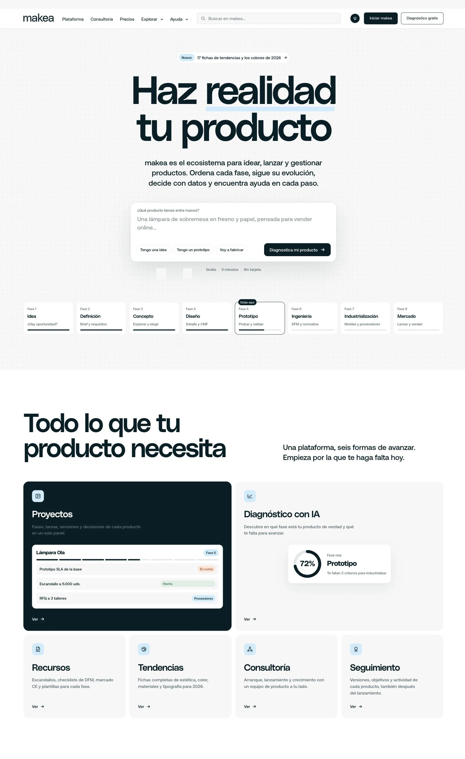 makea — Inicio