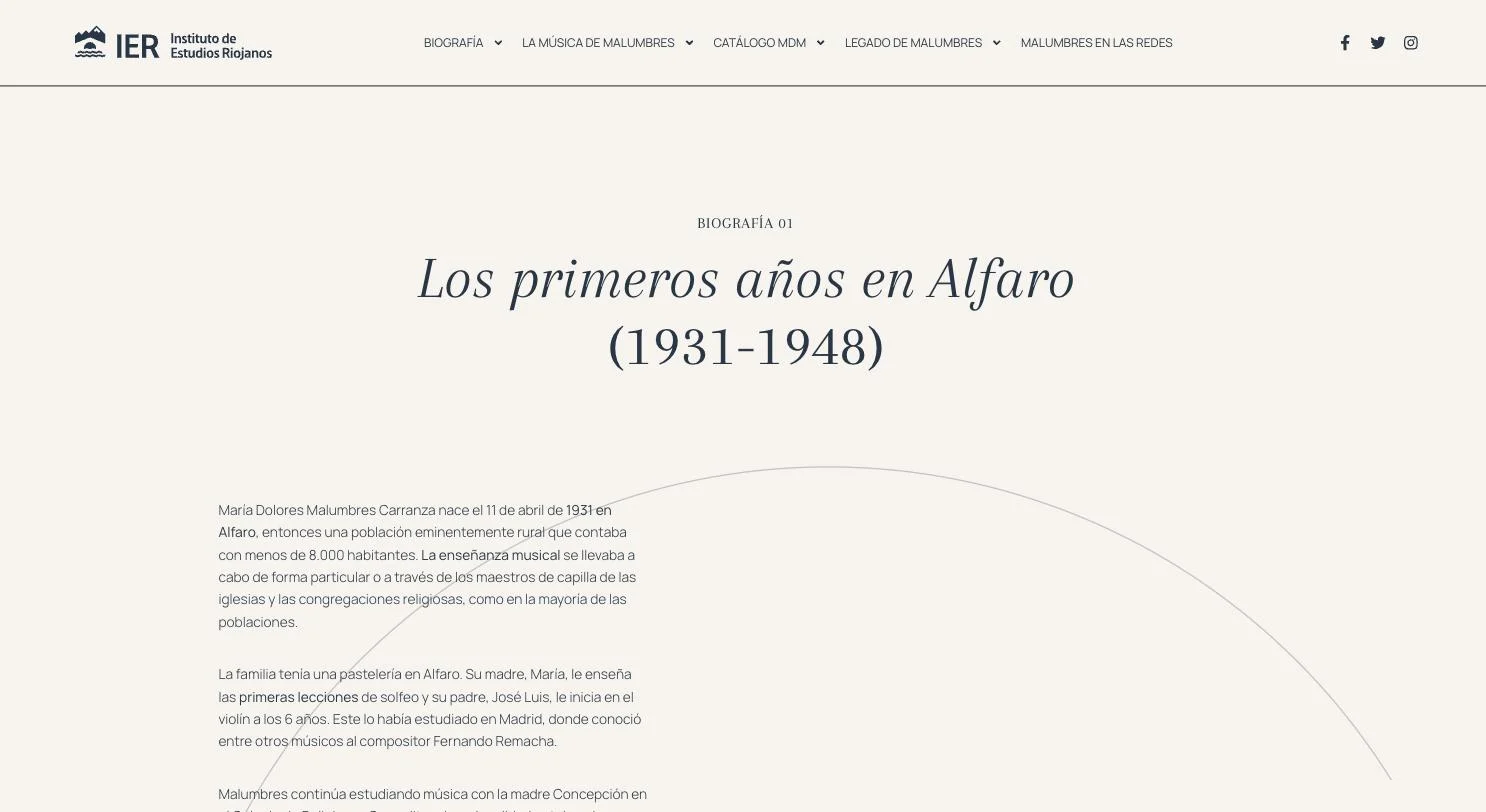 María Dolores Malumbres — Biografía