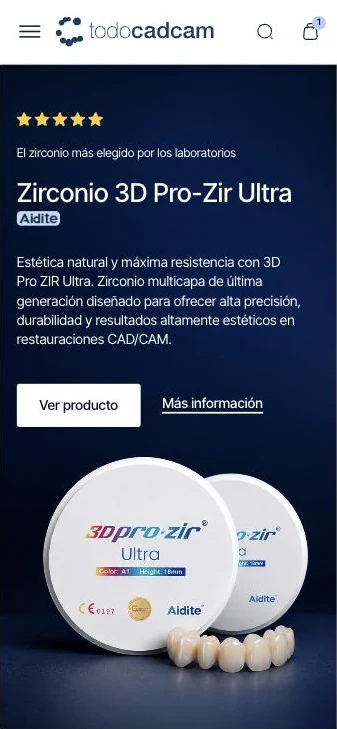 Todocadcam en móvil