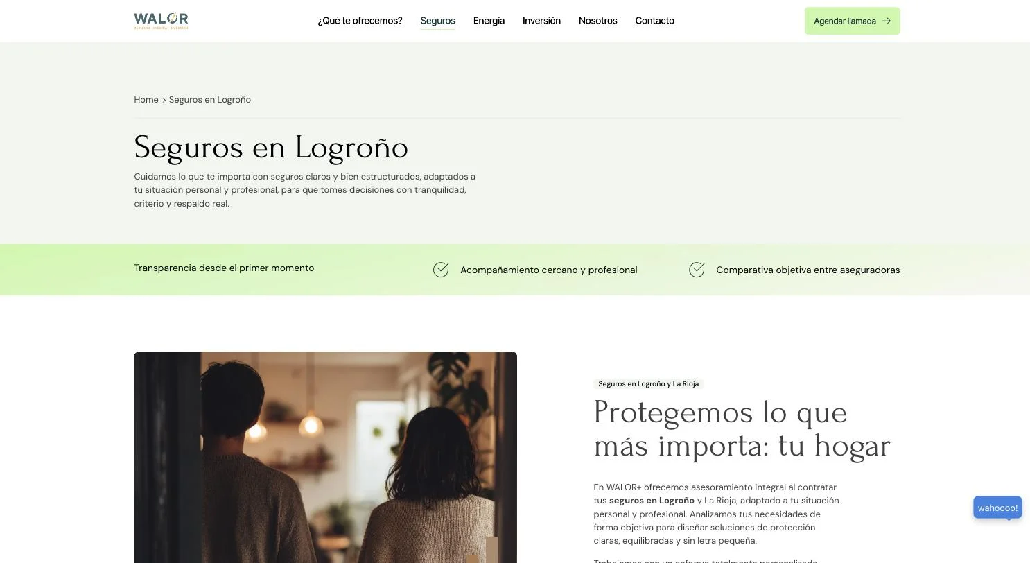 Walor Plus — Seguros